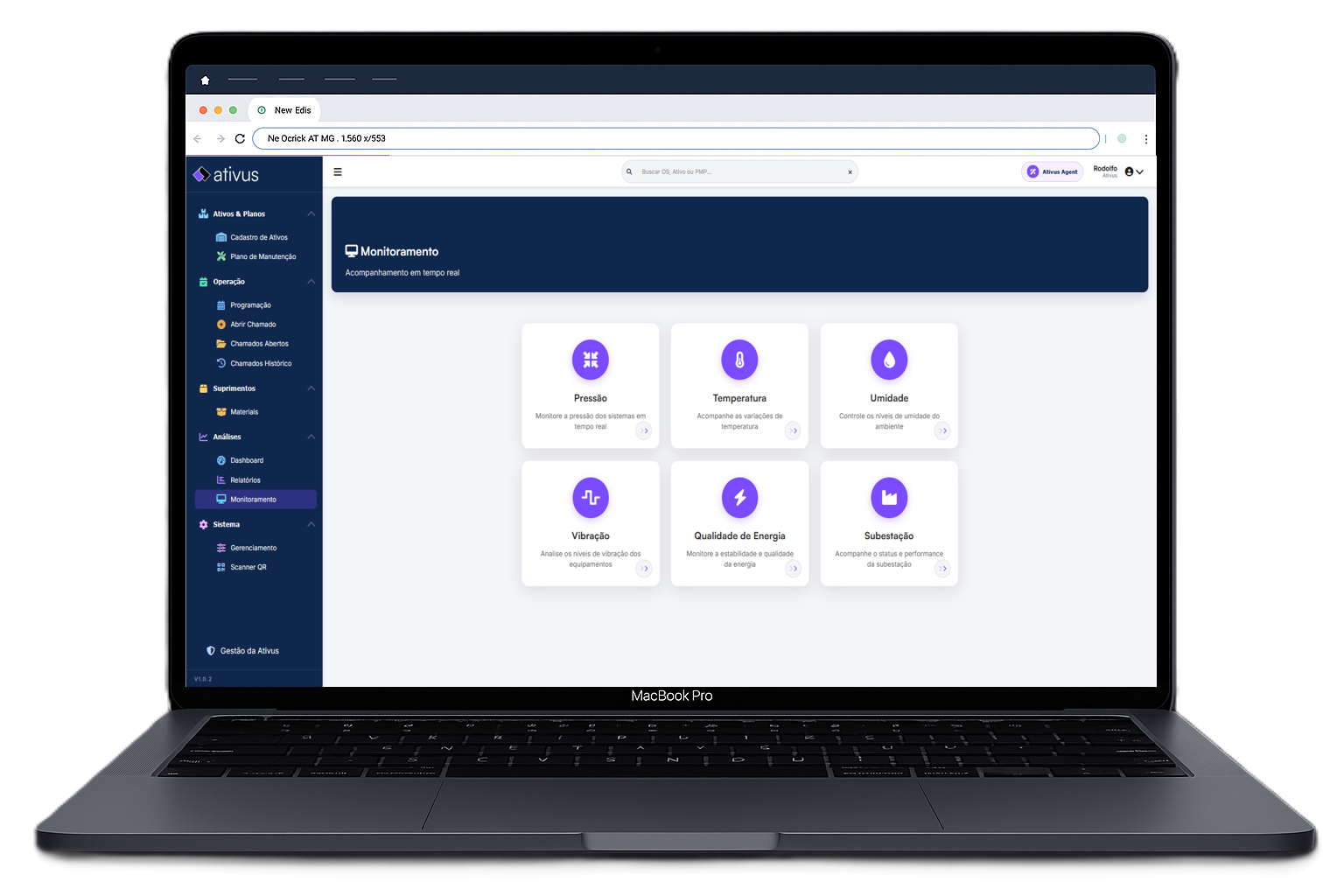 Monitoramento Online Ativus