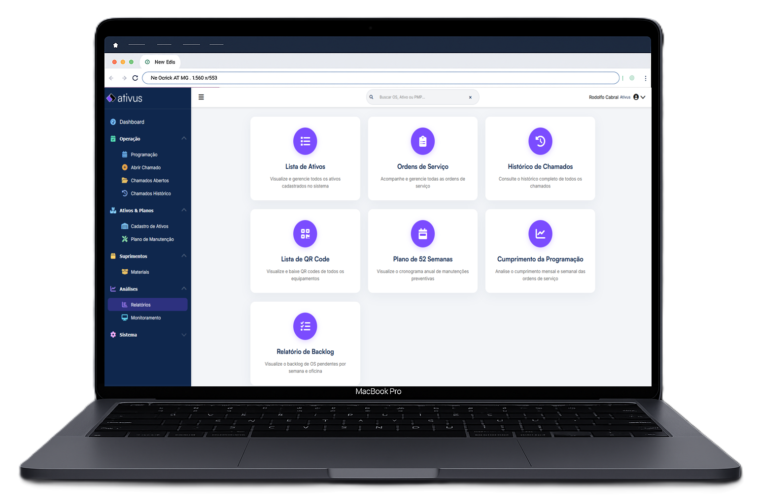 Solicitação de Manutenção